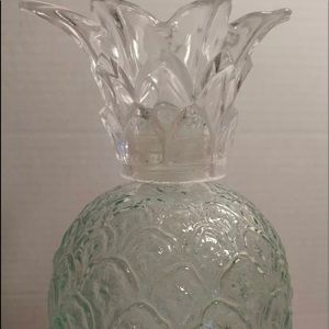 Lovely Glass Pineapple Decanter Jar